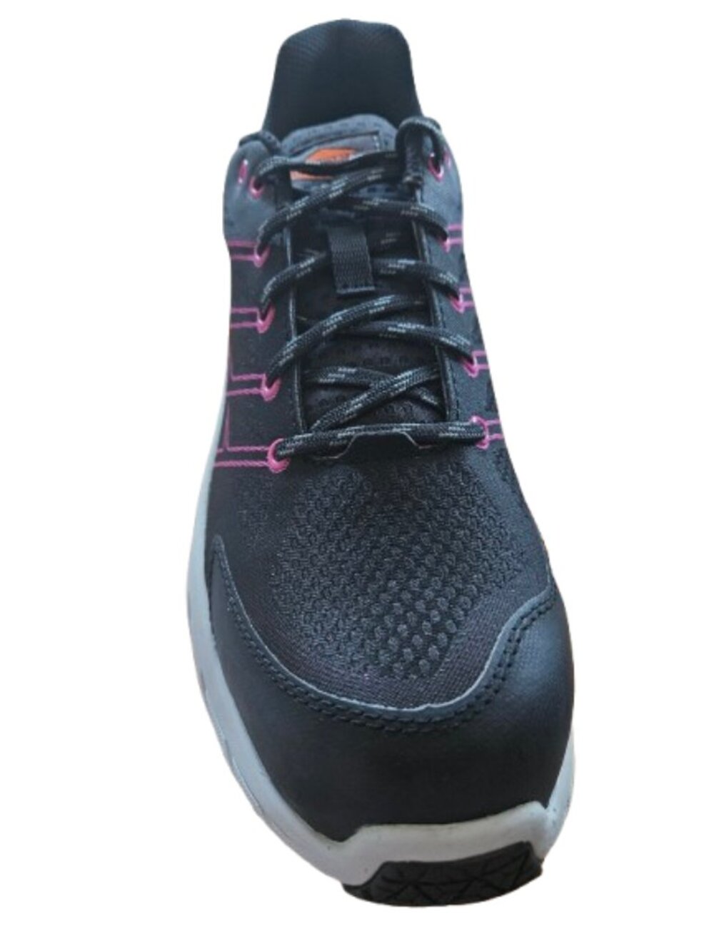NIB Merrell Moab Flight CF Work Shoes - Black/Fuchsia Safety Toe - Women's 9 M - Picture 3 of 13
